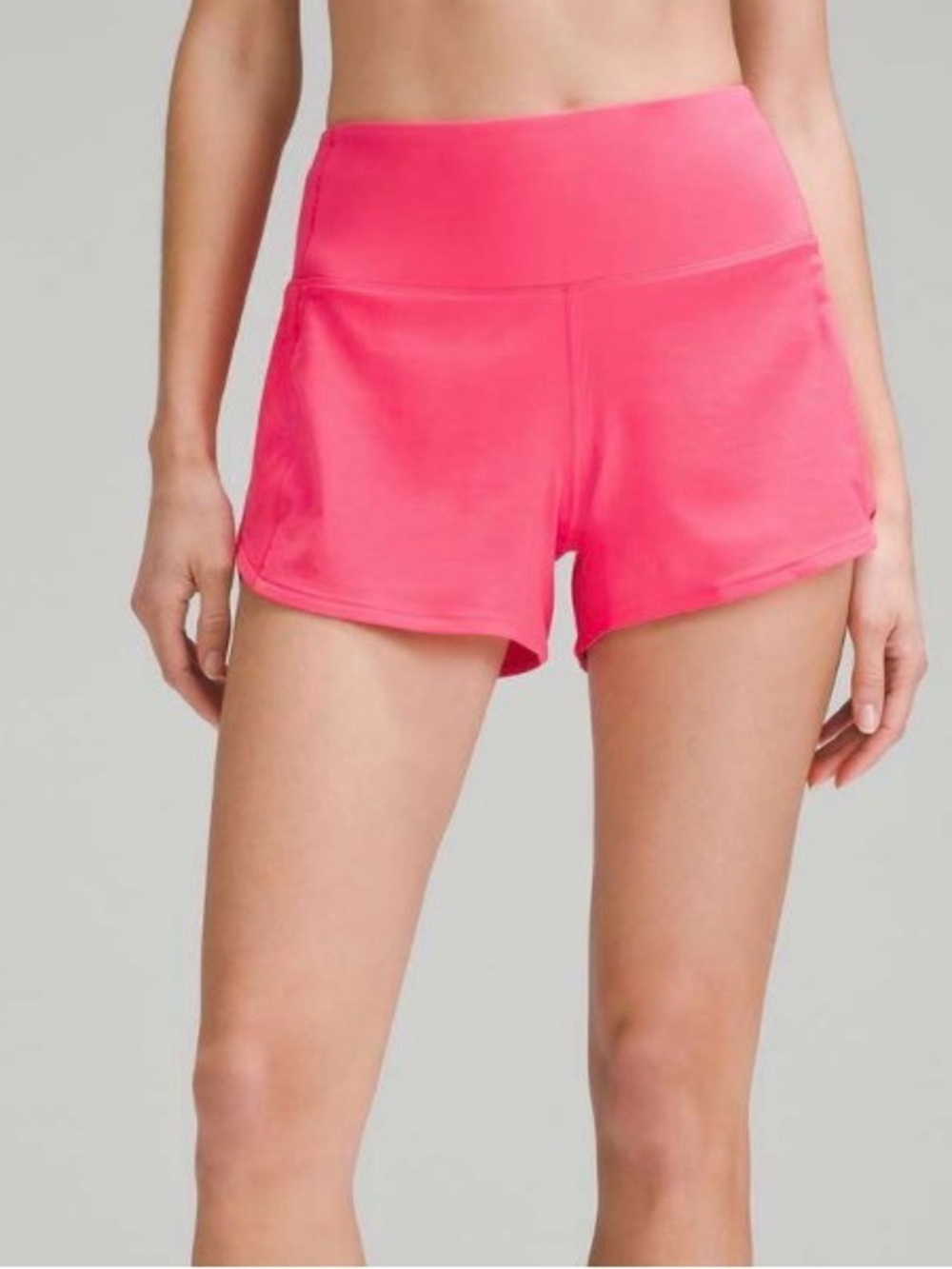 Lululemon | “Speed Up” High-Rise Lined Short 4" - Lip Gloss - Women’s 6 - Picture 3 of 13